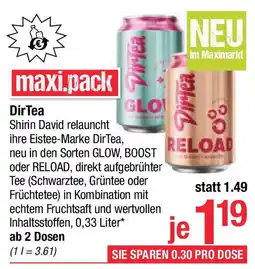 Maximarkt DirTea Eistee Angebot