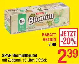 Maximarkt SPAR Biomüllbeutel Angebot