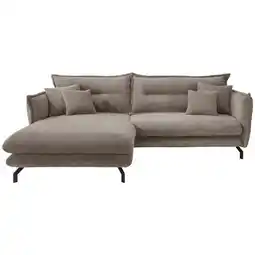Möbelix Ecksofa Lava Graubraun S: 180/255 cm Angebot