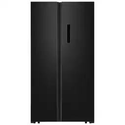 Möbelix Side-By-Side Kühlschrank Gjovik 2 Türen Schwarz Angebot