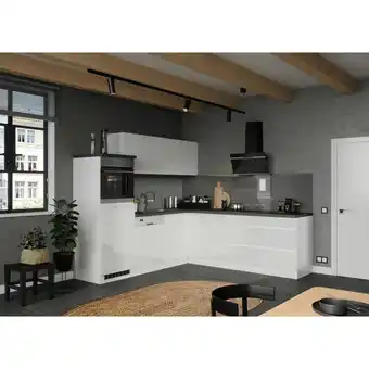Möbelix Einbauküche Eckküche Möbelix Monza Mit Geräten 240x240 Cm Weiß/grau Angebot