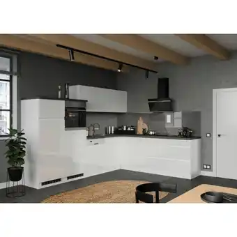 Möbelix Einbauküche Eckküche Möbelix Monza Mit Geräten 300x240 Cm Weiß/grau Angebot