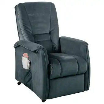 Möbelix Fernsehsessel Harry Dunkelblau B: 77 Cm Angebot