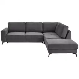 Möbelix Ecksofa mit Schlaffunktion Adesso Dunkelgrau Chenille Angebot