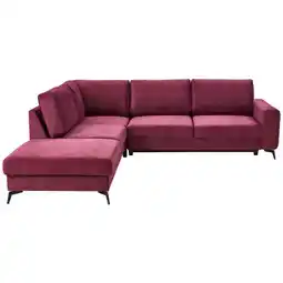 Möbelix Ecksofa mit Schlaffunktion Adesso Bordeaux Chenille Angebot
