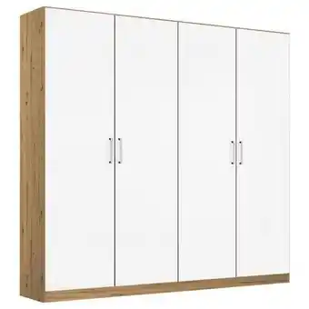 Möbelix Drehtürenschrank 181 Cm Berlin Eiche Dekor/weiß Angebot
