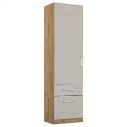 Möbelix Drehtürenschrank 47 Cm Berlin Eiche Dekor/hellgrau Angebot