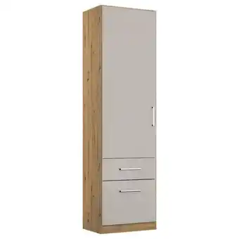 Möbelix Drehtürenschrank 47 Cm Berlin Eiche Dekor/hellgrau Angebot