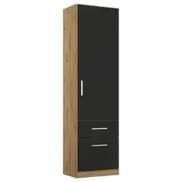 Möbelix Drehtürenschrank 47 Cm Berlin Eiche Dekor/grau Angebot