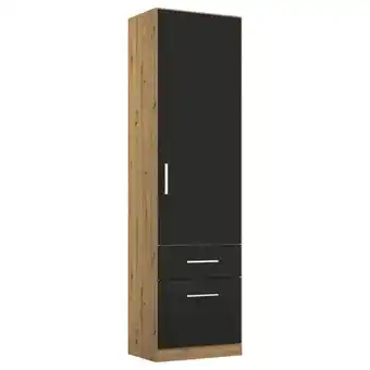 Möbelix Drehtürenschrank 47 Cm Berlin Eiche Dekor/grau Angebot