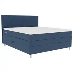 Möbelix Boxspringbett mit Topper und Bettkasten 180x200 cm Messina Angebot