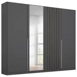 Möbelix Drehtürenschrank 226 Cm Lamella Grau Angebot
