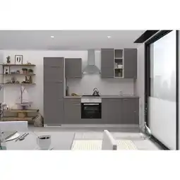 Möbelix Küchenzeile Grau Mit Geräten B: 280 Cm Angebot