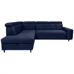 Möbelix Eckschlafsofa Matras Dunkelblau S: 205/263 cm Angebot