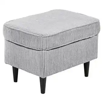 Möbelix Hocker Oskar Hellgrau B: 63 cm Angebot