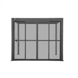 Möbelix Schiebetür Deluxe/classic Anthrazit - 4tlg Angebot