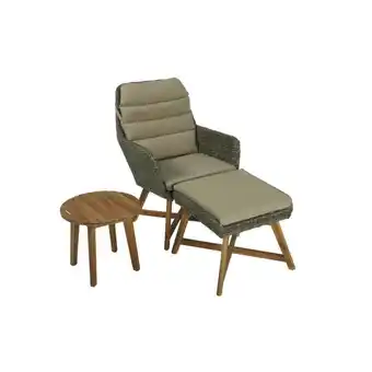 Möbelix Loungesessel 3-Tlg. Calvia mit Kissen Angebot