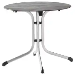 Möbelix Gartentisch Klappbar Stahl D: 85cm Angebot
