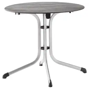 Möbelix Gartentisch Klappbar Stahl D: 85cm Angebot