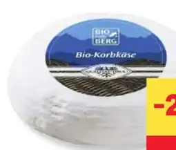 MPreis Bio vom Berg Tiroler Korbkäse Angebot