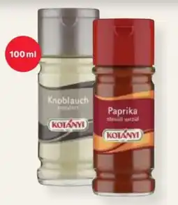 MPreis Kotányi Gewürzgläser Angebot