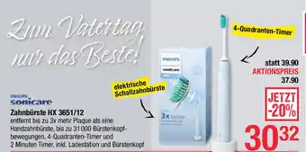 Maximarkt Philips Sonicare Zahnbürste HX3651/12 Angebot