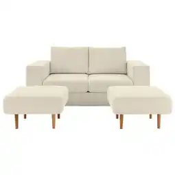 Möbelix 3-sitzer-sofa Looks V-2 Creme Angebot
