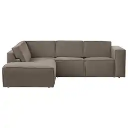 Möbelix Ecksofa Dice Taupe/Grau 220x275 cm Angebot