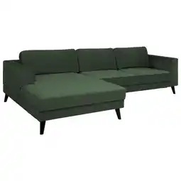 Möbelix Ecksofa mit Schlaffunktion Lumber Jack Dunkelgrün Angebot
