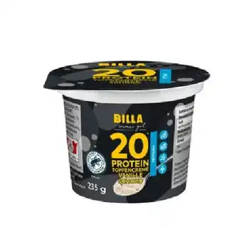 Billa Protein Topfencreme Erdbeere od. Vanille-Schoko BILLA Angebot
