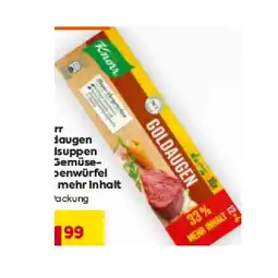 Billa Goldaugen Rindsuppen od. Gemüsesuppenwürfel 33 % mehr Inhalt BILLA Angebot