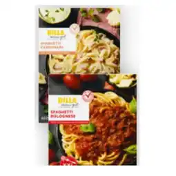 Billa XXL Spaghetti Bolognese od. Carbonara BILLA Angebot