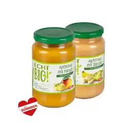 PENNY Apfelmus-Mischung Apfel-Mangomus od. Apfel-Bananenmus Penny Angebot