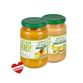 PENNY Apfelmus-Mischung Apfel-Mangomus od. Apfel-Bananenmus Penny Angebot