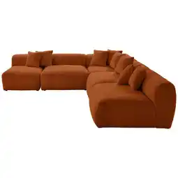 Möbelix Ecksofa Bloom Erweiterbar Rostfarben Angebot