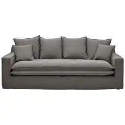 Möbelix 3-Sitzer-Sofa Aurora Grau Bouclé Angebot