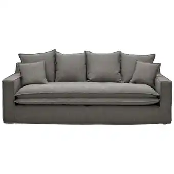 Möbelix 3-Sitzer-Sofa Aurora Grau Bouclé Angebot
