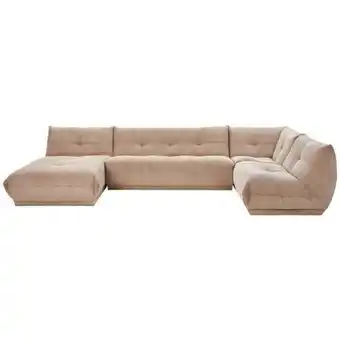 Möbelix Wohnlandschaft Giselle Taupe Cord Angebot