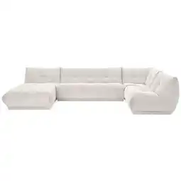 Möbelix Wohnlandschaft Giselle Weiß Cord Angebot