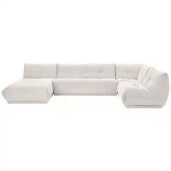 Möbelix Wohnlandschaft Giselle Weiß Cord Angebot