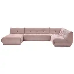 Möbelix Wohnlandschaft Giselle Altrosa Cord Angebot