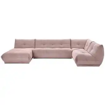 Möbelix Wohnlandschaft Giselle Altrosa Cord Angebot