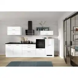 Möbelix Einbauküche Küchenblock Möbelix Ip405 Weiß B: 320 cm Angebot