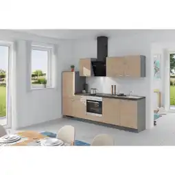 Möbelix Küchenzeile Plan M. Geräte Einbauküche Küchenblock Möbelix 280 Cm Anthrazit Angebot