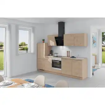 Möbelix Küchenzeile Plan M. Geräte 280 Cm Plan Wildeiche Angebot