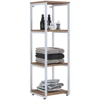 Möbelix Regal Bitila L B: 35cm Weiß, Honigeiche Angebot