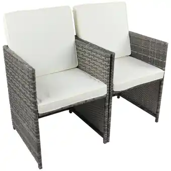 Möbelix Gartensessel-Set 2-Tlg. Raloso Metall/Kunststoff/Textil Angebot