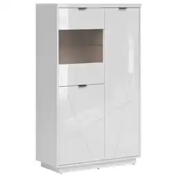 Möbelix Vitrine Forn Glass-Door Cabinet Angebot
