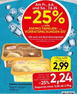 Spar Eskimo Cremissimo Angebot