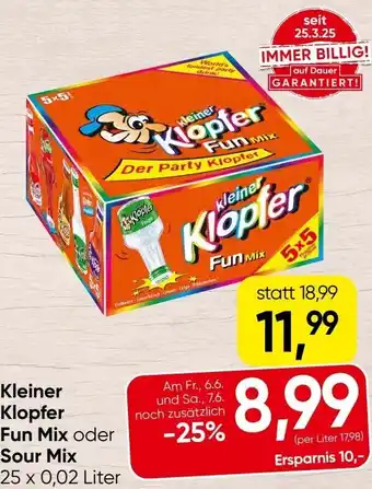 Spar Kleiner klopfer fun mix Angebot